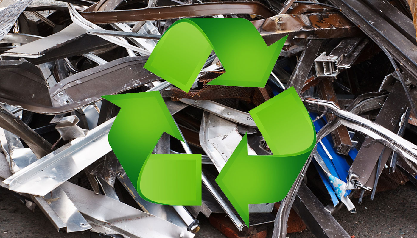 Scrap Metal Recycling Process For Ferrous & Nonferrous Metal