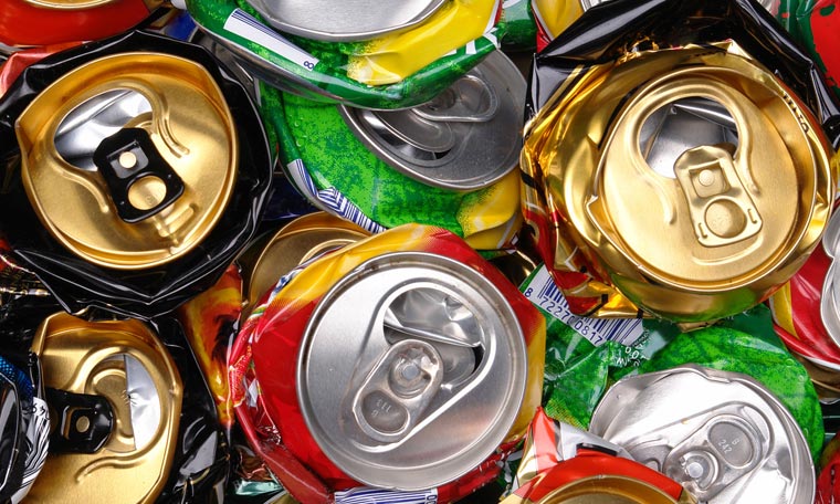 How many aluminium cans does it take to make $100?