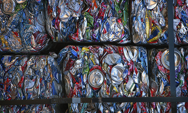 Is it better to crush cans for recycling?