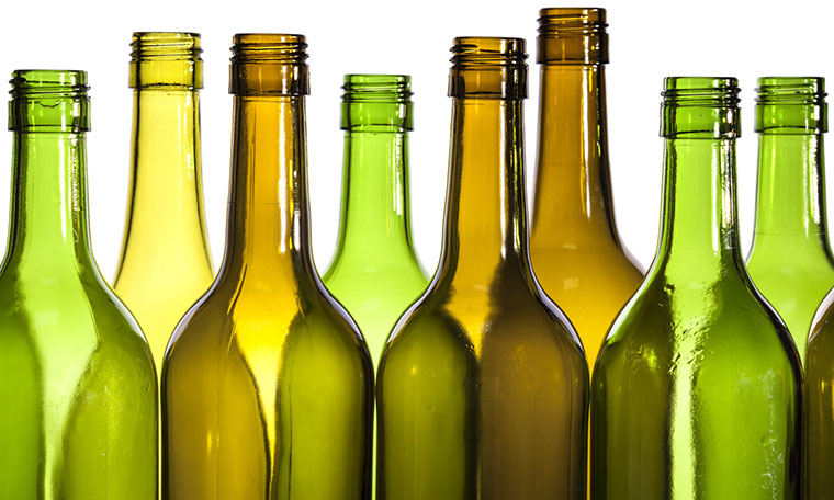 get money for recycling wine bottles